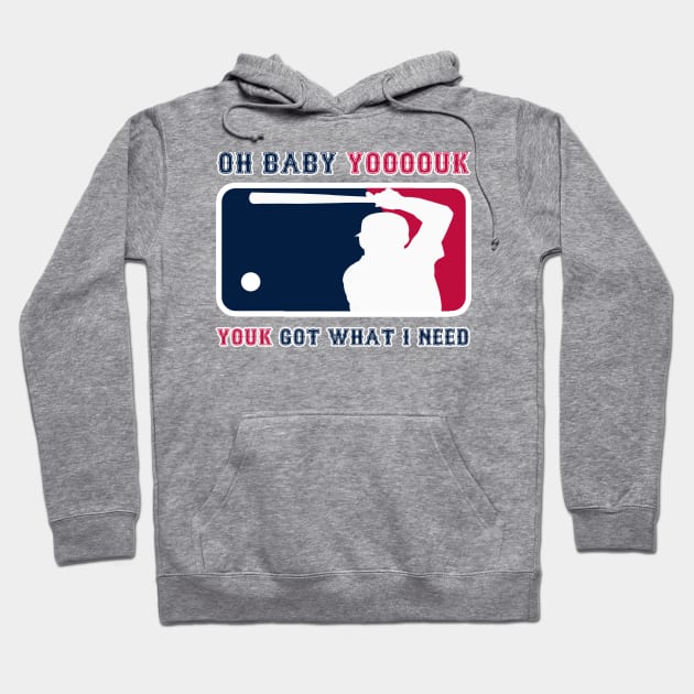 OH BABY YOUK Hoodie by LikeMindedDesigns